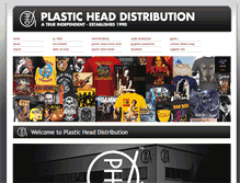Tablet Screenshot of plastichead-distribution.com